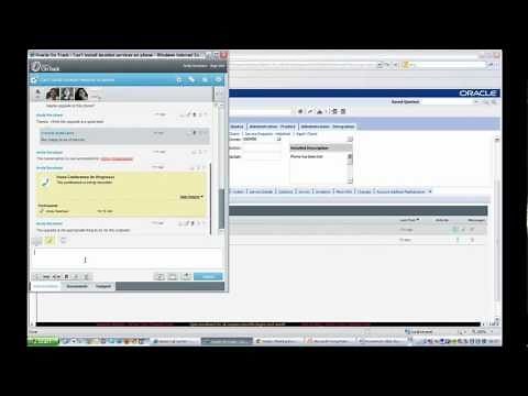 Oracle WebCenter Connect and Siebel CRM Service Integration