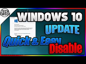 How to Disable Windows 10 Update | Quick & Easy | 2021