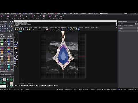 MatrixGold –Jewelry CAD Design Tips, 3D Modeling & Professional Workflow pendant modeling #2