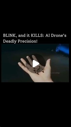 Artificial Intelligence | AI on Instagram: "This pocket-sized AI drone can kill you in seconds. It's both fascinating and alarming. Key features include: Dodging objects, even moving ones Unpredictable flight paths Tiny, super-accurate ammunition Facial recognition and other target ID methods Rock-solid location tracking Jamming-proof operation Additionally, it connects to a vast data network for target identification. Our mini-drone, called the Stinger, uses these capabilities to deliver lethal