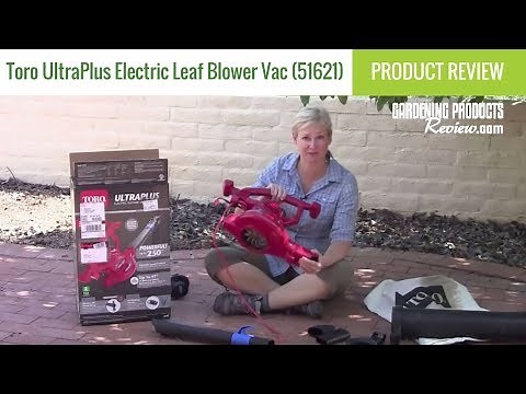 Toro UltraPlus Electric Leaf Blower Vac (51621): Product Review | Gardening Products Review