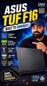Asus TUF F16 i7 14650HX RTX 5060 - Quick Review