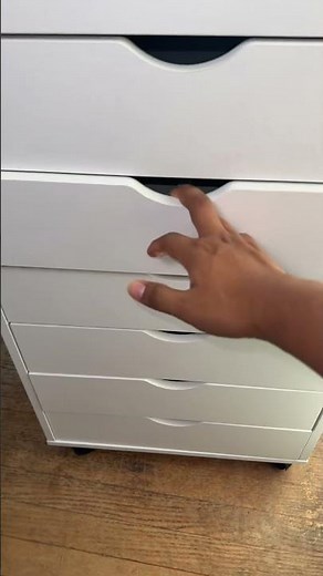 A beautiful looking wooden filing cabinet makes everything POP! 🤩 #filingcabinet #cabinets