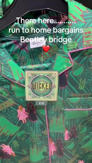 Shop Wicked Matching Mini Me Pajamas at Home Bargains