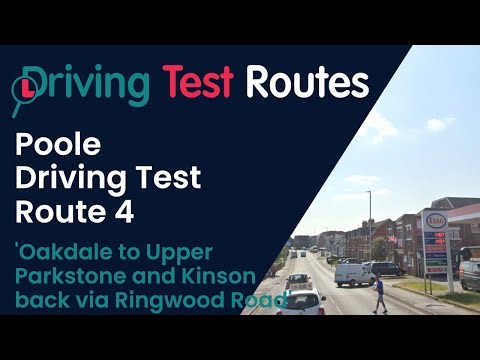 Poole Driving Test Route 4