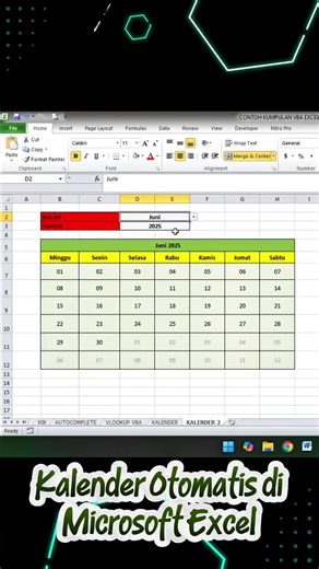 Kalender Otomatis di Excel 2010: Tutorial Lengkap