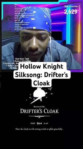 Hollow Knight Silksong: Drifter's Cloak