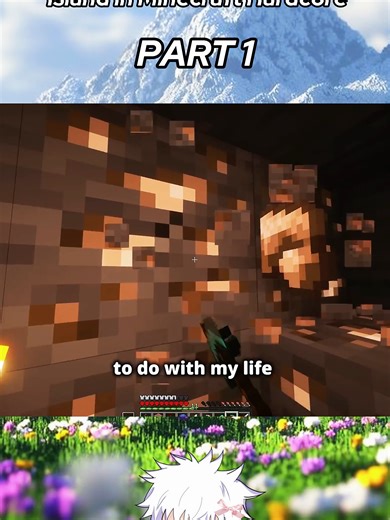 Surviving 100 Days on a Deserted Island in Minecraft