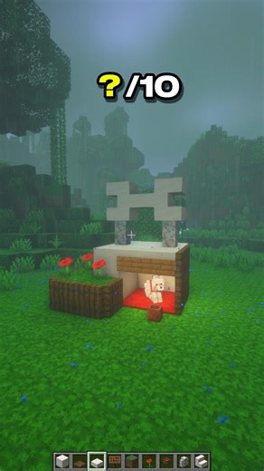 How to Make a Modern Dog House in Minecraft – Easy Pet Build | CupSapling #minecraft #shorts #pets