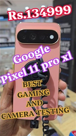 Tensor G6 Processor Test on Pixel 11 Pro XL! Extreme Gaming & Camera Review #viral #reels #shorts