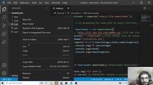 Node.js Advanced File or Image Downloader With Progressbar in Console Using nodejs-file-downloader