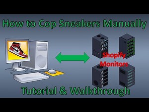 How To Cop! Shopify Monitors Walkthrough for Discord!