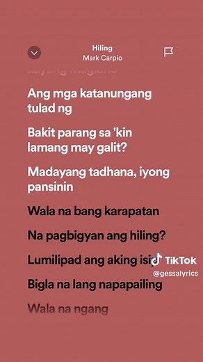 Hiling: Lyrics and Meaning of Mark Carpio's Song