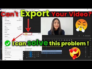 Cara mengatasi maslah tidak bisa Exporting di Adobe Premiere Pro