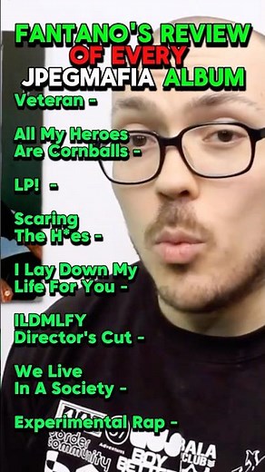 Fantano's Review of Every JPEGMAFIA Album