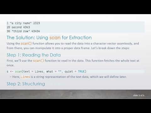 Mastering R: How to Read a TXT Table from a URL with Free Text Columns