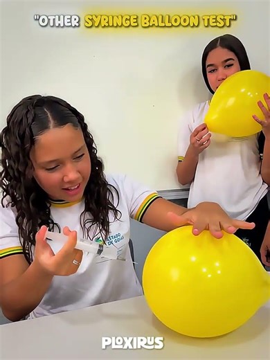 Students Syringe Balloon Test VS Surgeon☠️