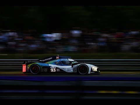 2023 24h Le Mans #93 Peugeot 9x8 Onboard night