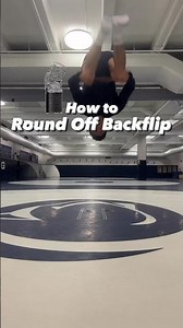 How to Round Off Backflip