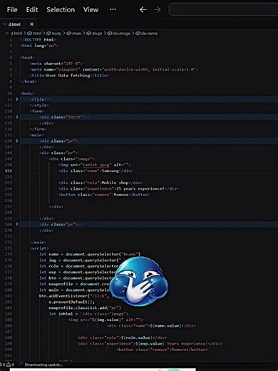 code vs output #trendingshorts #webdevelopment #coding #aura