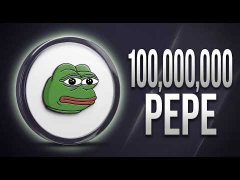 How Much Will 100,000,000 PEPE Be Worth by the End of 2026