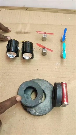 Free Energy Generator Using Heavy Magnets & DC Motor