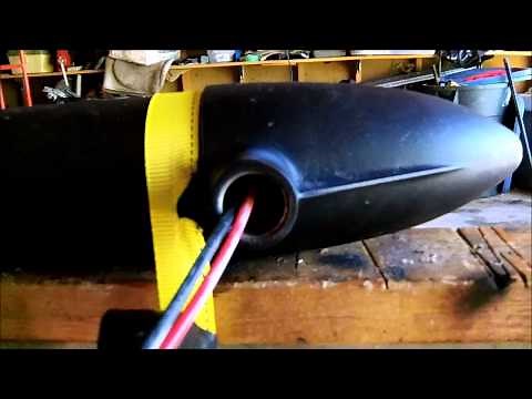 DIY how to replace a trolling motor shaft