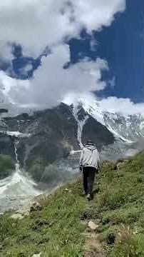 nature love| mountain hills| water flow| animals| cool weather ☁️ 💜