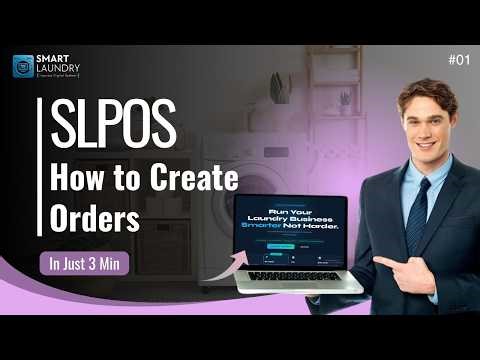 How to Create a Dry Cleaning Order in Smart Laundry POS | Quick Billing Tutorial