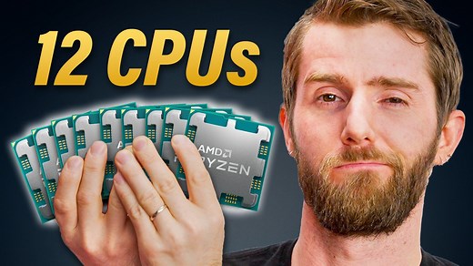 【官方双语】AMD说它们都一样 我可不同意 - 测试12颗同型号CPU#linus谈科技