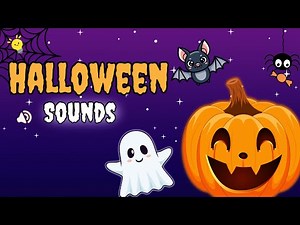 Halloween Sounds for Kids 🎃 | Fun Spooky Sound Song | Bright Kids