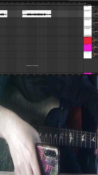 unusual sampling technique #producer #guitar #music #guitartok #samplethis #sample #natureboy#brainrot