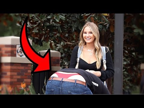 MAN WEARING THONG PRANK!!