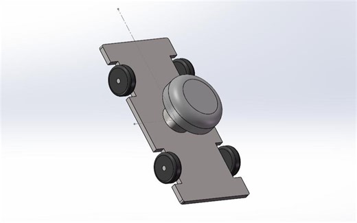 solidworks绘制小车
