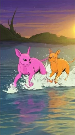 Two Alien Dogs #DreamScreenAI