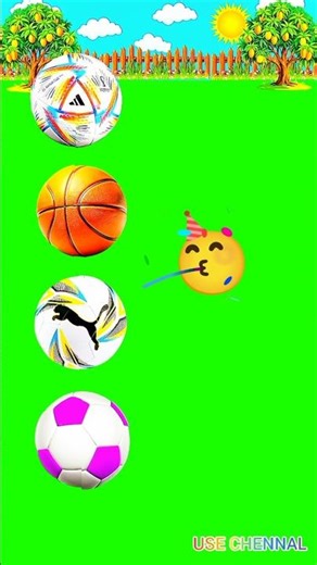 😱 Colorful Balls Surprise! Amazing Green Screen Animation You Must See! 🎬