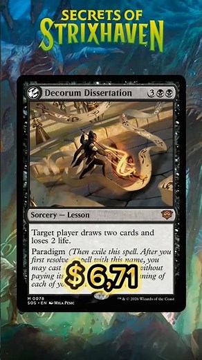 DECORUM DISSERTATION: Infinite Card Draw & Drain?! 📜💀 | MTG Arena