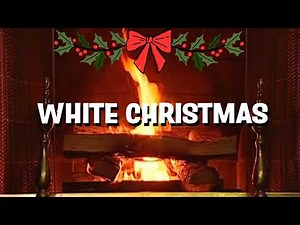 Frank Sinatra - White Christmas (Fireplace Video - Christmas Songs)