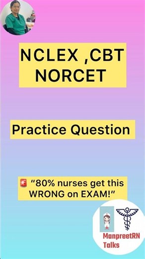 Delegation Made Easy 🔥 RN vs UAP | NCLEX NORCET CBT Must Know | ManpreetRN Talks