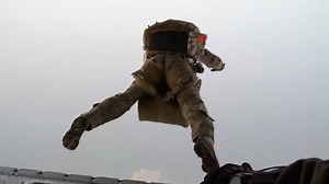 Pararescuemen Train HALO Jumping With U.S. Marines