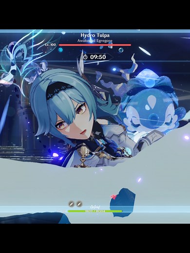 Eula vs 3M HP Tulpa in Genshin Impact