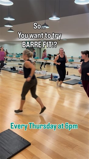 Ready to take your Barre to the next level? ⚡️ Barre FIT (Barre Fitness Interval Training) blends our signature Barre moves with high-energy intervals for a dynamic, 60 minute full-body workout. ⚡️Strength. Cardio. Endurance. Confidence.⚡️ Come feel the difference every Thursday at 6pm at Barre Fitness.⚡️ #BarreFIT #BarreCommunity #StrongerTogether #barre #barrefitness #community #langleybc #southsurreybc #whiterockbc | Barre Fitness