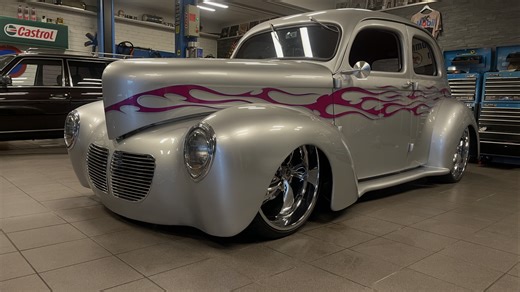 1941 Willys Americar Silver Automatic, 4 speed Left Hand...