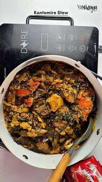 Ghana’s Favorite Green Stew 🇬🇭🍲 / Kontomire Stew