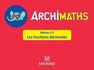 Les fractions décimales