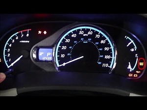 How To Reset The Oil Life On A Toyota Sienna