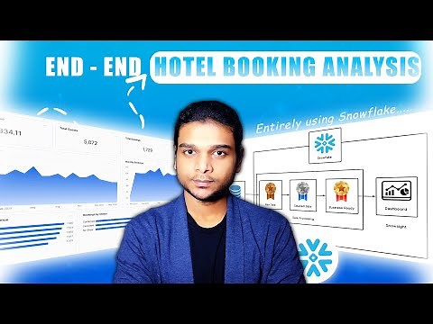 End-to-End Hotel Booking Data Engineering Project in Snowflake