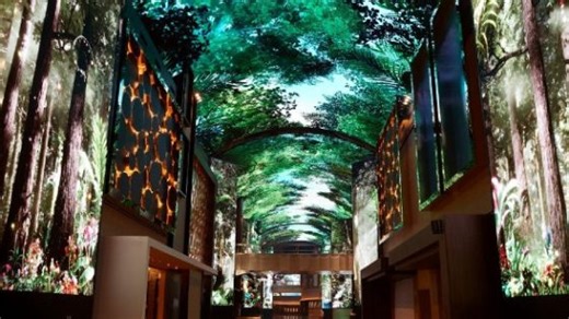 South Korean resort immerses guests in 150m LED street | AV Magazine