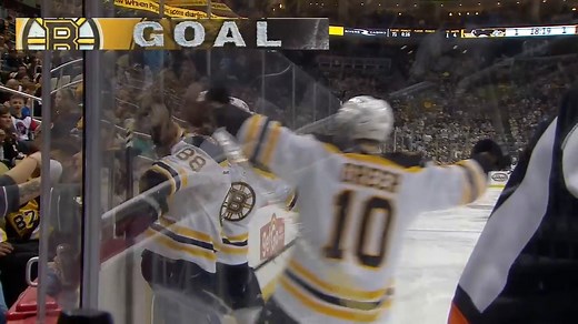 🍝 X 100! David Pastrnak hits the 100-point mark for the first time in his career! Colorful Milestones presented by PPG | NHL