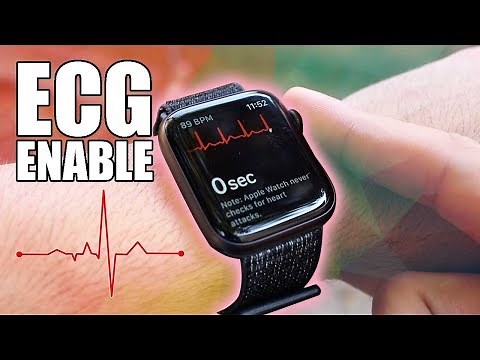 How To Enable, Set Up ECG - Series 4 Apple Watch